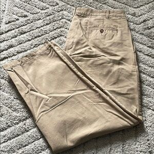 IZOD Men's Tan Dress Pants 36x32